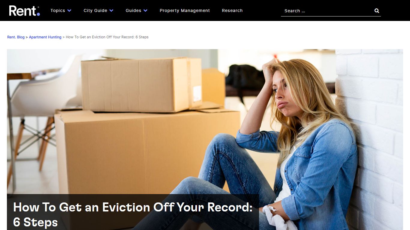 How To Get an Eviction Off Your Record: 6 Steps | Rent. Blog